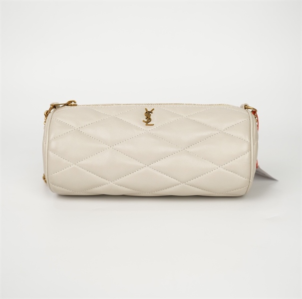 Túi YSL trống màu trắng (GUE699703) sz19 (BQ) KG+