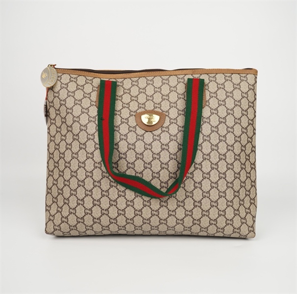 Túi GG tote ophidia màu xám sz38 (thuật) +