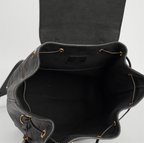 Balo LV hoa đen in chìm (LN) KG+