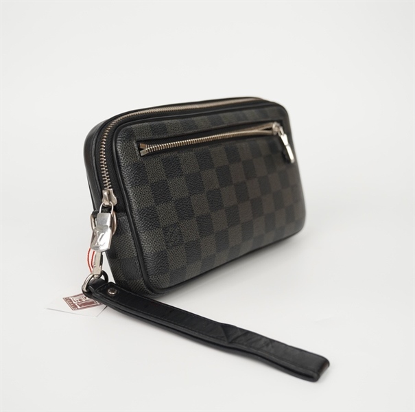 Túi LV Clutch ô vuông đen sz23 (BQ) KG+