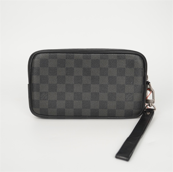 Túi LV Clutch ô vuông đen sz23 (BQ) KG+