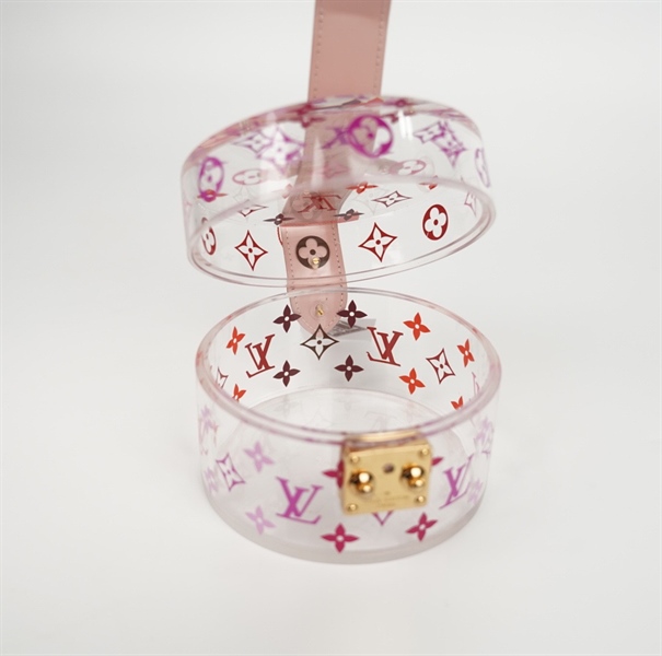 Túi LV cốp hồng hoa màu (LN) KG+