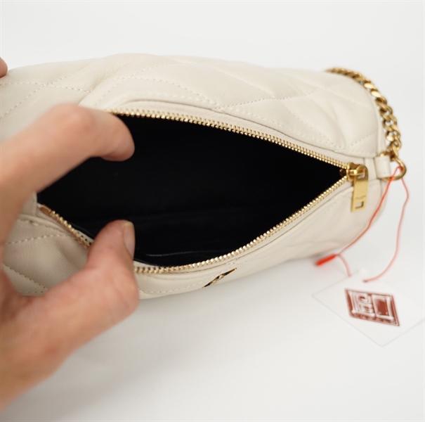 Túi YSL trống màu trắng (GUE699703) sz19 (BQ) KG+
