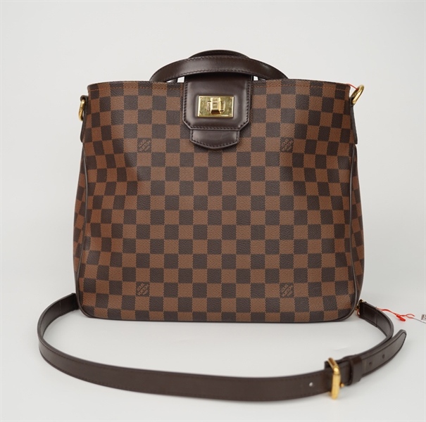 Túi LV Handle ô vuông nâu sz33 (BQ) KG+