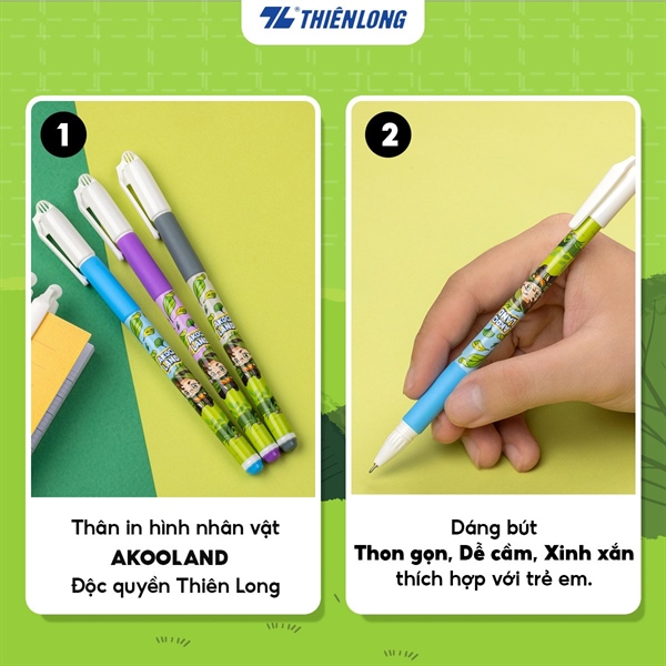 Bút gel Thiên Long GEL-012/AK