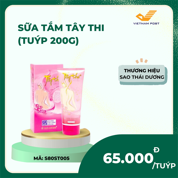 Sữa tắm Tây Thi (tuýp 200g)