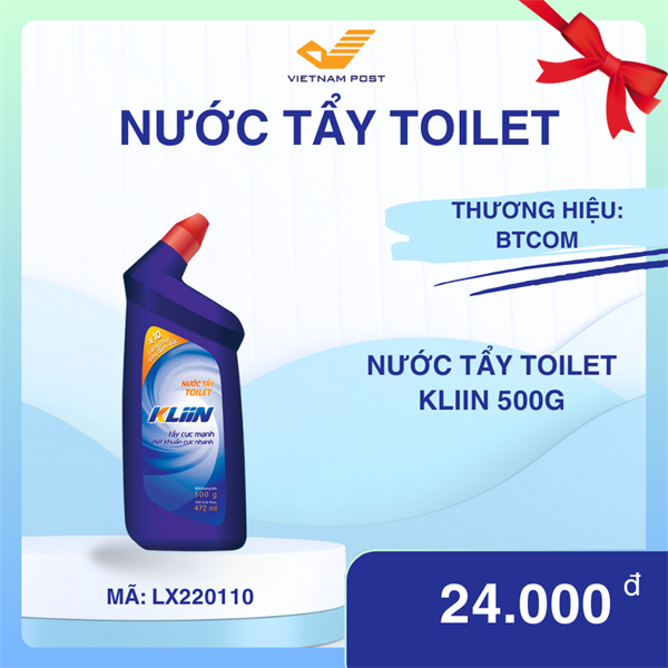 Nước tẩy toilet Kliin 500g
