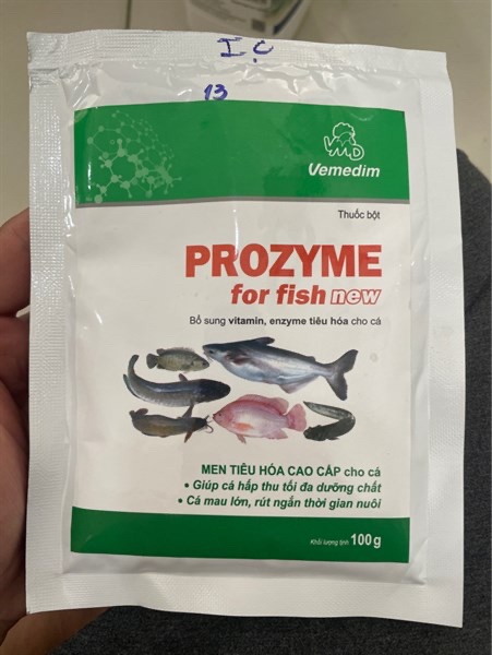 VMD-Prozyme men tiêu hoá cá 100g