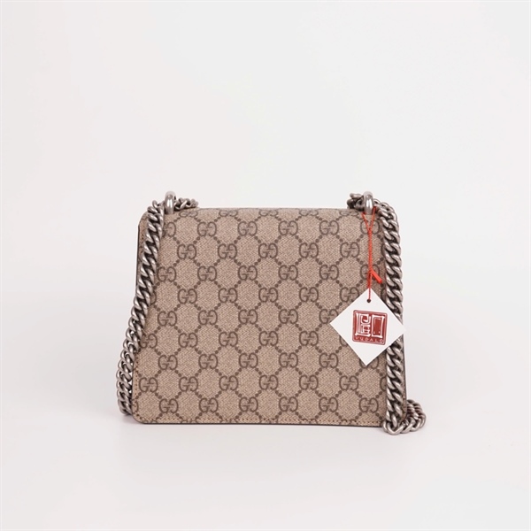 Túi GG Dionysus màu xám (520981) sz20 (LN) KG+