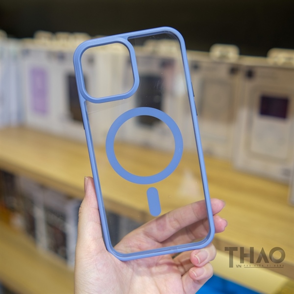 Ốp X&M viền màu magsafe