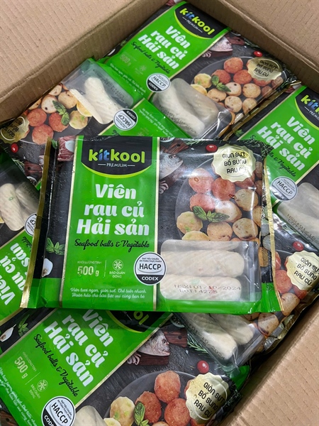 Thanh HS Rau Củ Kitcool 500gr