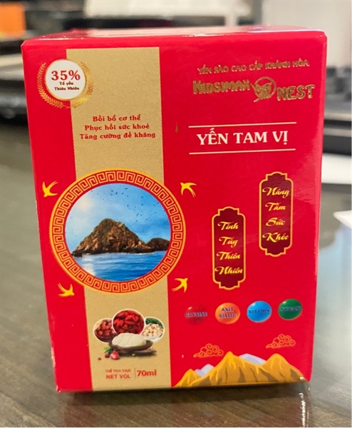 Yến Smart Kids Yến Tam vị 70ml - Khánh Hoà (Lọ)