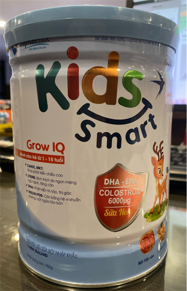 Kids Smart Grow IQ 900g (Dành cho trẻ từ 1 -> 15 tuổi) - Capital Milk