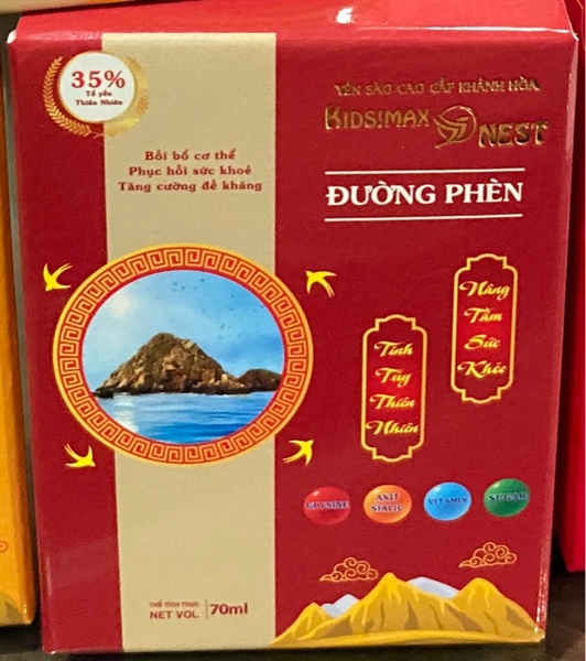 Yến Smart Kids Đường Phèn 70ml - Khánh Hoà (Lọ)