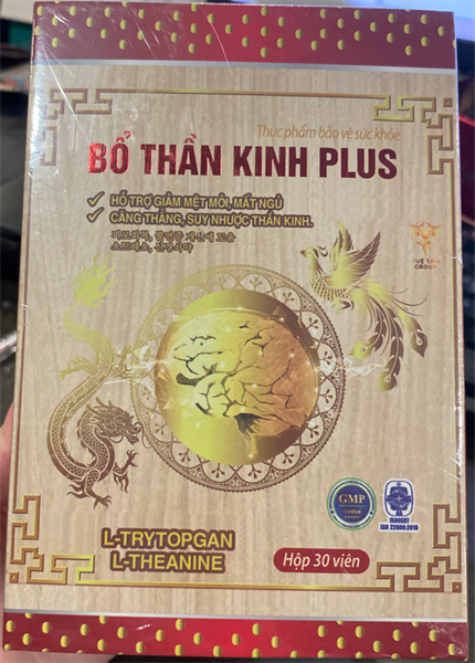Bổ thần kinh Plus (Hộp 30 viên) - Tuệ Tâm Group