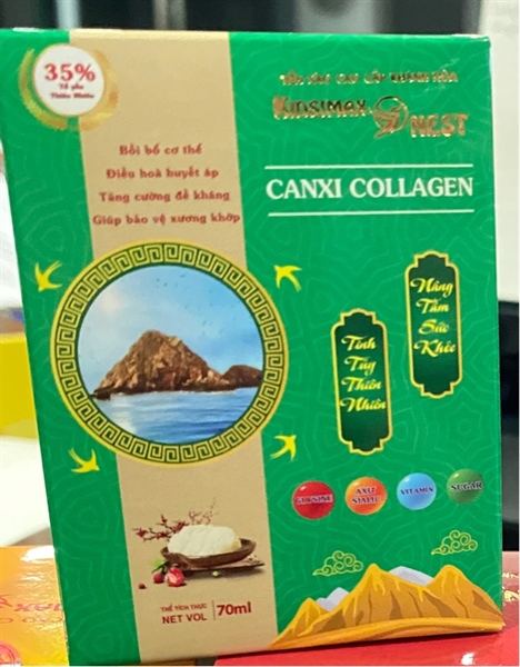 Yến Smart Kids Canxi Collagen 70ml - Khánh Hoà (Lọ)