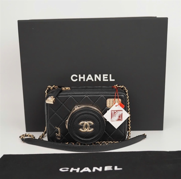 Túi Chanel Camera màu đen (JHA4E238) sz16 (HC) +