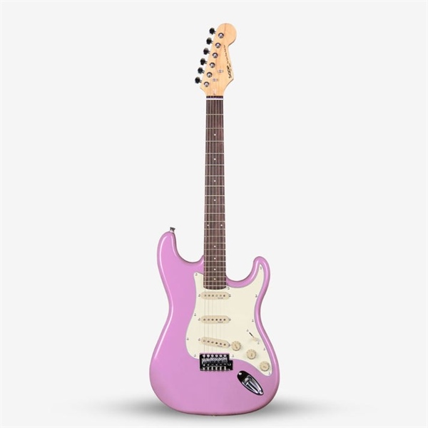Đàn Guitar Điện Sqoe SEST200 Stratocaster, Pink