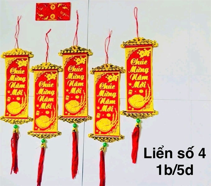 Bộ 5 dây liễn số 4
