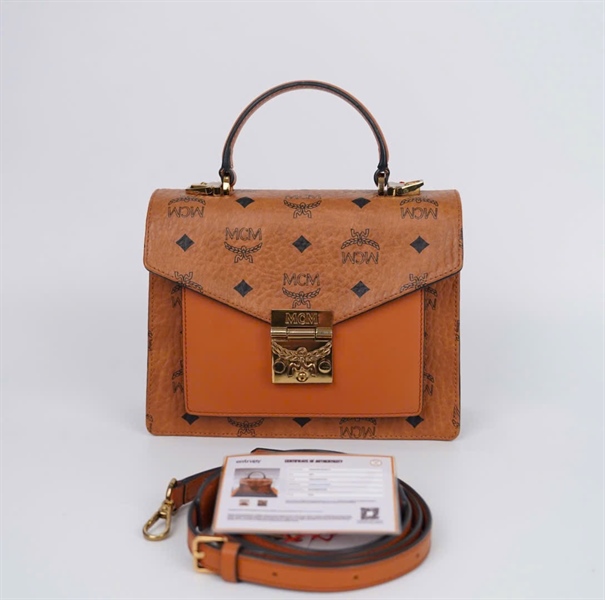 Túi MCM màu nâu (5715A) sz20 +