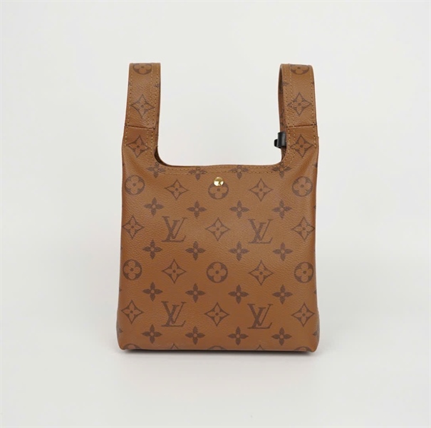 Túi LV Tote hoa nâu sz18 (HC) +