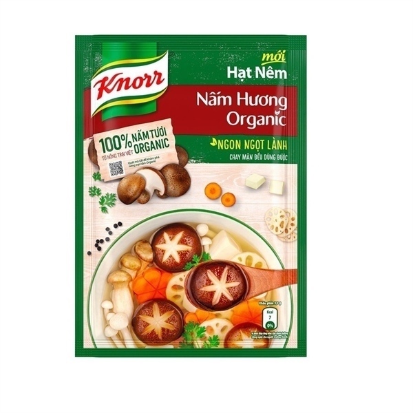 Hạt nêm Knorr nấm hương 170G