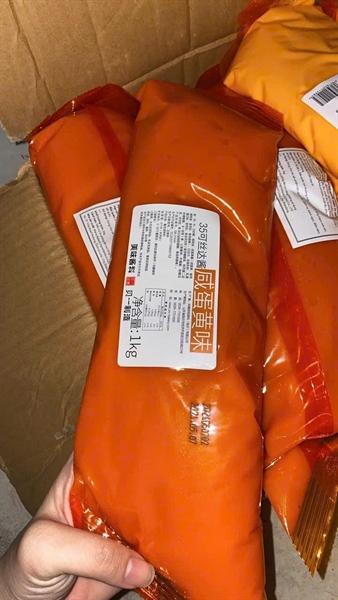 Sốt trứng muối bịch 1kg