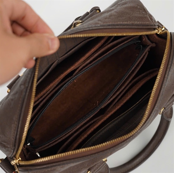 Túi LV Speedy hoa nâu 2 strap (SP3152) sz27 KG+