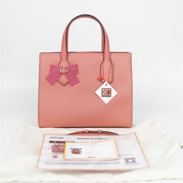 Túi GG hồng (525040) sz24 (PN) +