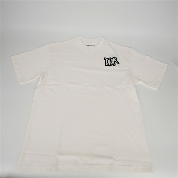 Áo thun Dior trắng cổ tròn 2 +