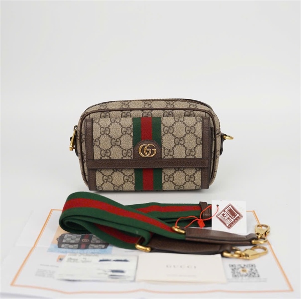 Túi GG Ophidia xám 082149 sz20 (BQ) KG +