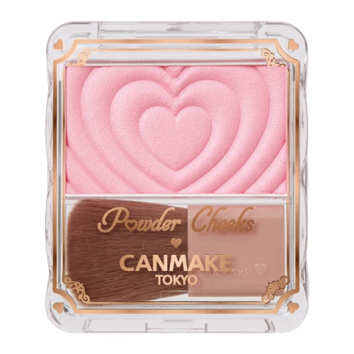 CANMAKE - Powder Cheeks P02 Little Shy Pink