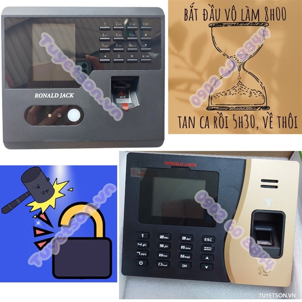 display Dịch vụ sửa chữa máy chấm công - Bảo trì máy chấm công 1