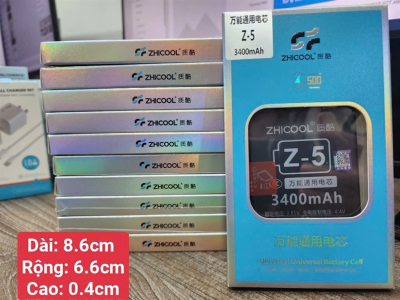 Cell Pin Zhicool DLC Androi Z5