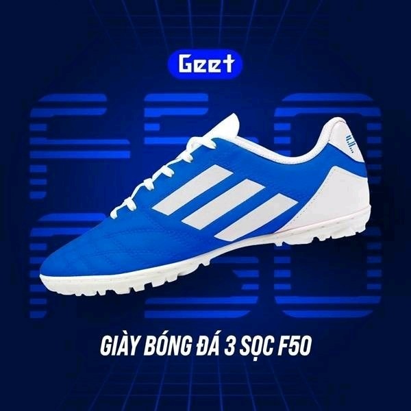Giày bóng đá F50 - Xanh V. trắng
