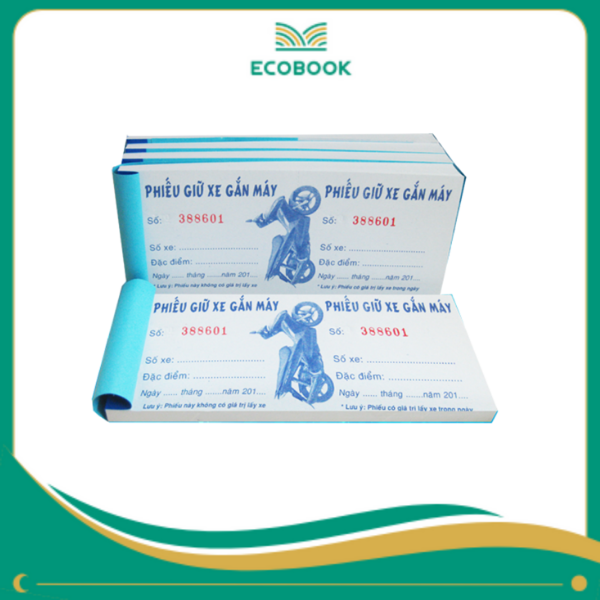 Vé gửi xe máy có số nhảy