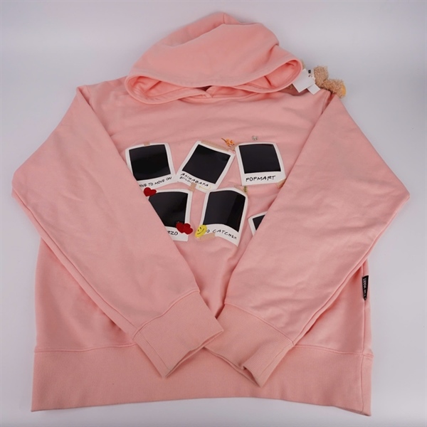 Áo khoác I3DE Marzo hồng charm gấu (YY) KG+