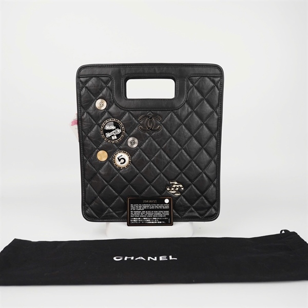 Túi Chanel tote đen 29498711 sz26 KG+