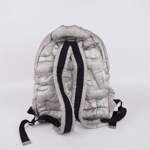 Balo Chanel màu xám bạc (25034603) (YY) KG+