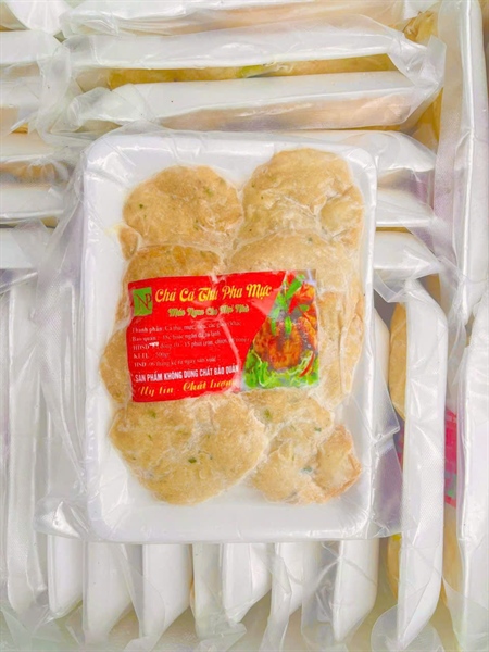 CHẢ CÁ THU PHA MỰC