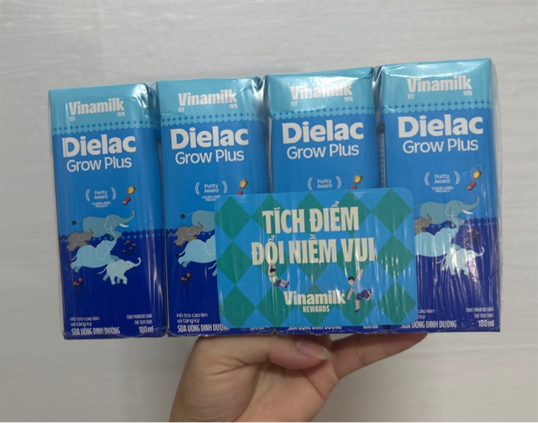 Sữa Nước VNM Grow Plus 180ml