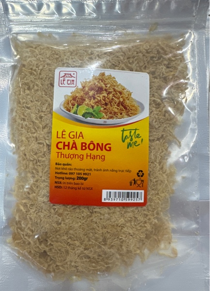 Chà bông lê gia 200 g