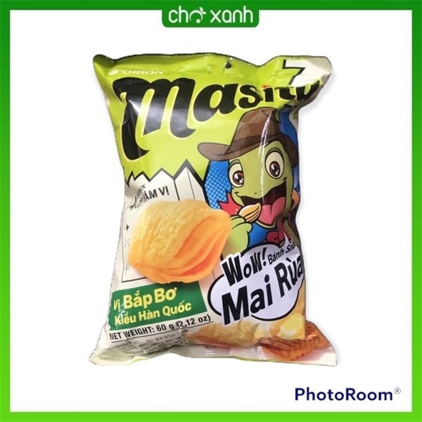 Snack Orion Masita vị bắp bơ kiểu Hàn Quốc 60G