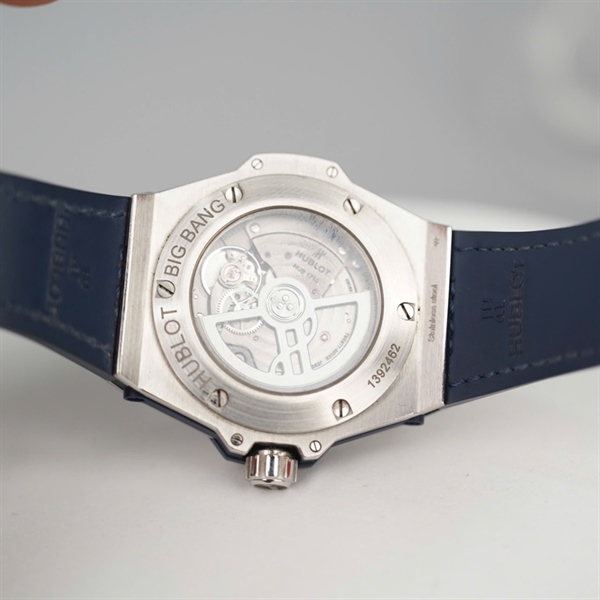 Đồng hồ Hublot mặt tròn xanh đen (1392462) (HC) KG +