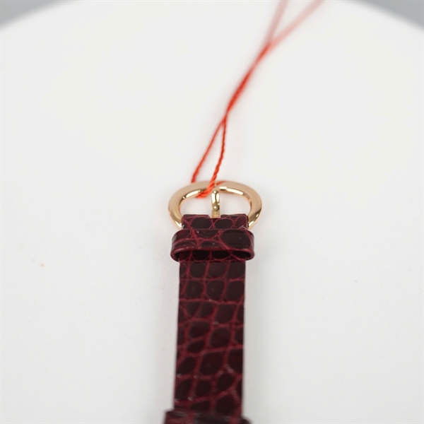 Đồng hồ Chopard mặt tròn quai nâu tím (1752453) sz30 (HC) +