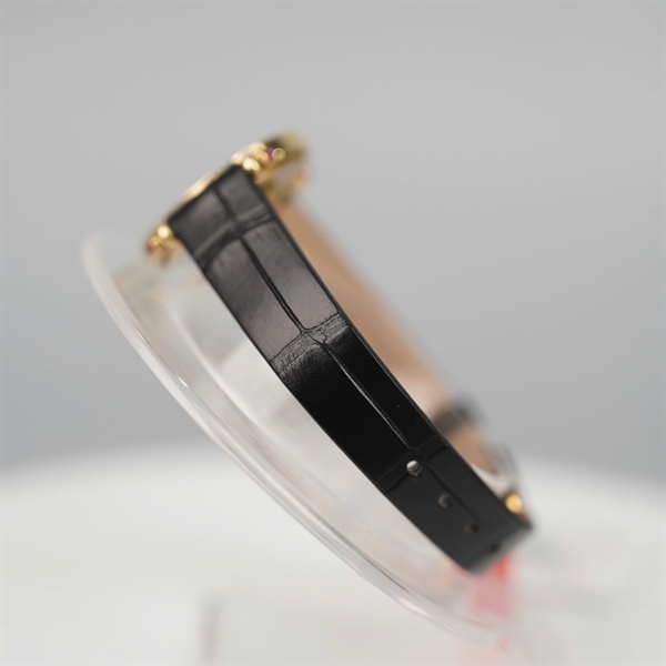 Đồng hồ Chopard mặt tròn quai đen (252650) (HC) +