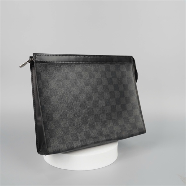 Túi LV Clutch ô vuông sz26 KG+