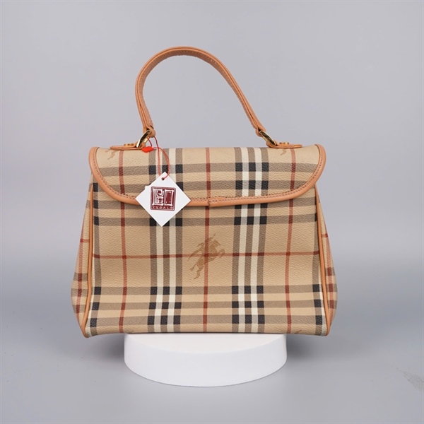 Túi BBR ô vuông vàng sz25 +