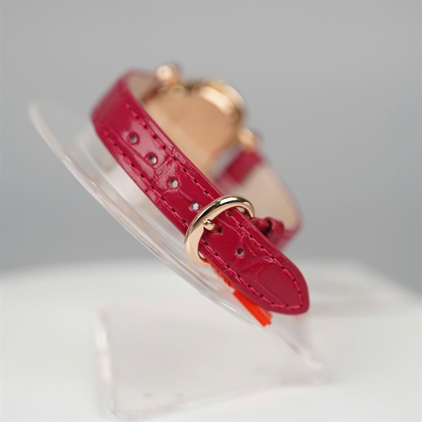 Đồng hồ Chopard mặt trái tim dây hồng (477518) sz28 (HC) +