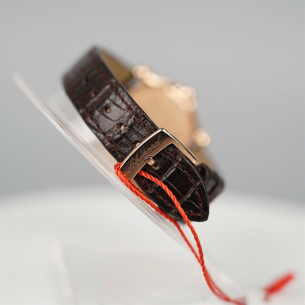 Đồng hồ Chopard mặt tròn quai đen (1895657) sz28 (HC) +